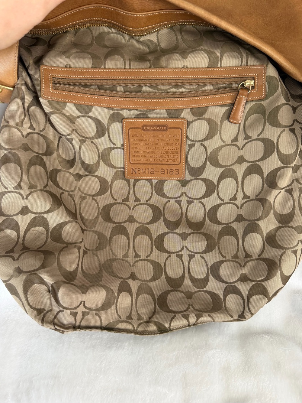 Coach Vintage XL Duffle Sac 9183 - Picture 13 of 14